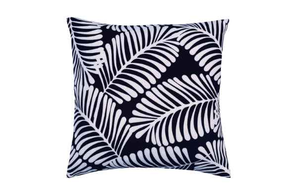 NOOSA LEAF OUTDOOR CUSHION BLACK 50X50